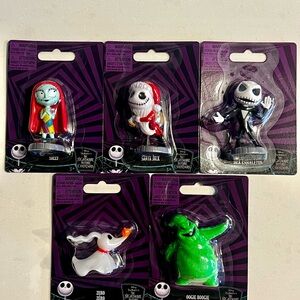 Nightmare Before Christmas Mini Figurine Full Set of 5